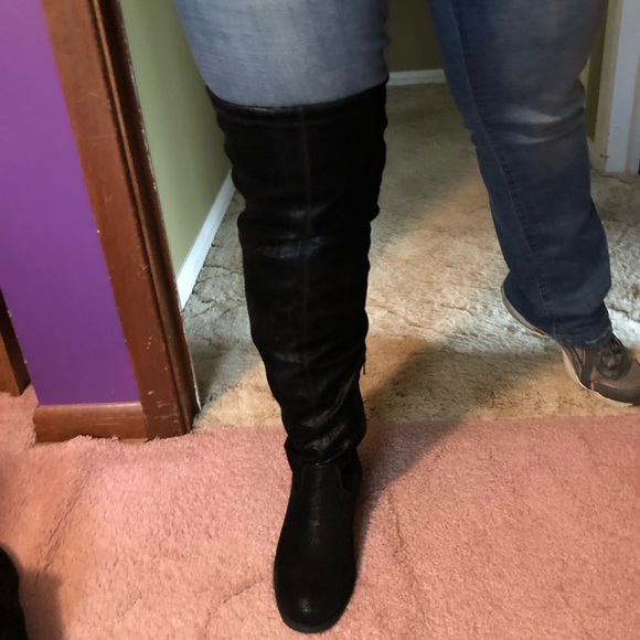 shoedazzle wide calf boots